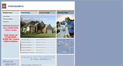 Desktop Screenshot of petersbuilding.com